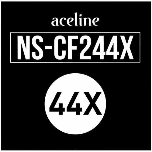 Картридж лазерный Aceline NS-CF244X черный, с чипом картридж лазерный aceline ns d111s черный с чипом