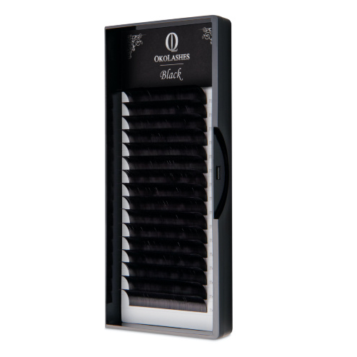 Ресницы Oko Lashes BLACK C 0.07 12 мм