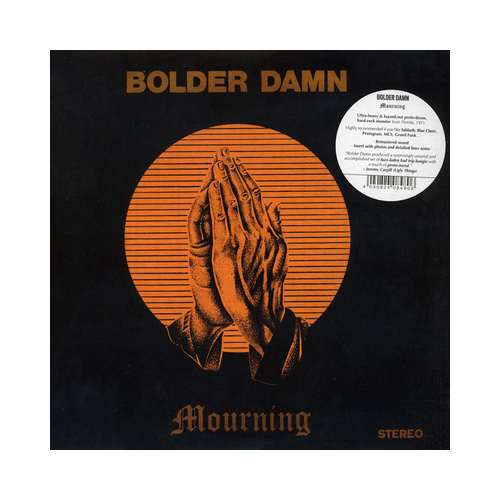 Bolder Damn - Mourning, 1xLP, BLACK LP