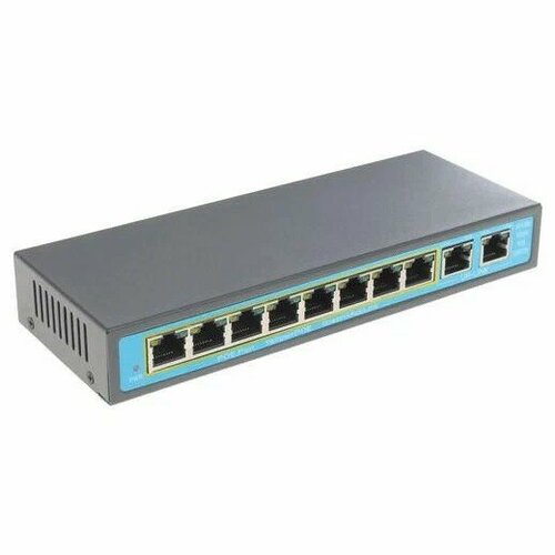 Orient переходник SWP-7508POE 2P PoE коммутатор 8 портов 8xPoE 100Mbps 2xUplink 10 100Mbps Bandwidth 20Gbps PoE-A 1 23 6- IEEE8023af at 9965₽