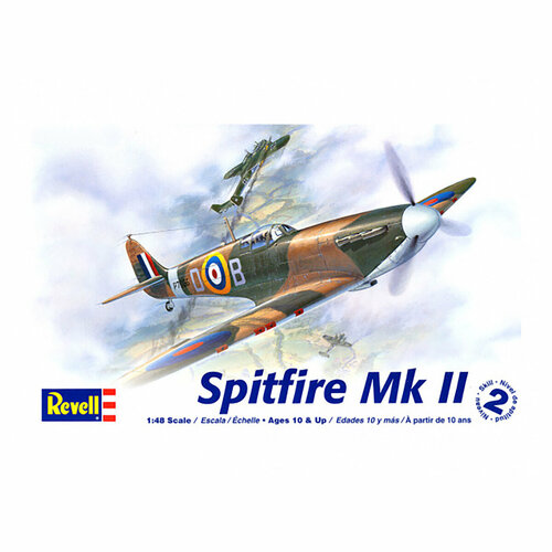 icm сборная модель спитфайр mk vii британский истребитель 2мв 1 48 Revell 15239 Модель сборная Британский истребитель Spitfire MKII 1/48