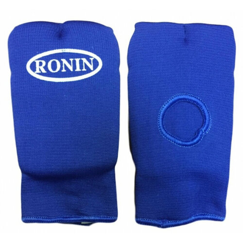 Накладки для единоборств Ronin цвет синий размер XL накладки карате ronin f064а р xl