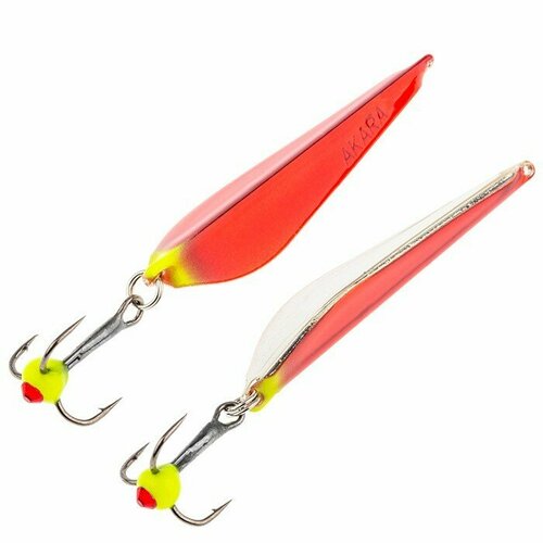 фото Блесна зимняя akara maropedka (маропедка), цвет 34-sil, длина 3 см, вес 3 гр