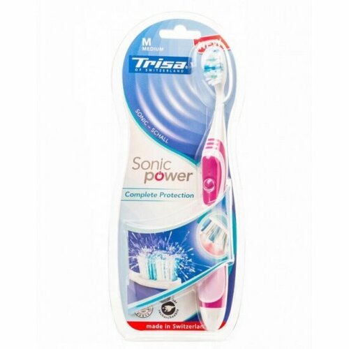 Зубная щётка электрическая Trisa Sonicpower Akku 661910 Pink 123000₽