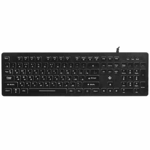 Клавиатура проводная DEXP K-5003BU клавиатура проводная dexp k 10002 zk g104 мембранная клавиш 104 usb черная