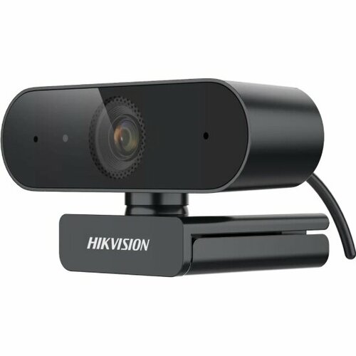 Веб-камера HIKVISION DS-U04 черный hikvision ds u04 4mp cmos sensor 0 1lux f1 2 agc on built in mic usb 2 0 2560 1440 30 25fps 3 6mm fixed lens