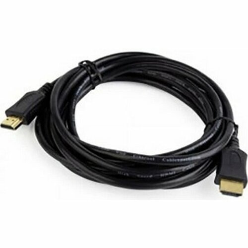 Кабель Bion HDMI v1.4, 19M/19M, 3D, 4K UHD, Ethernet, CCS, экран, позолоченные контакты, 1м, черный (BXP-CC-HDMI4L-010) bion expert кабели hdmi dvi dp bion кабель hdmi v1 4 19m 19m 3d 4k uhd ethernet ccs экран позолоченные контакты 2м черный bxp cc hdmi4l 020