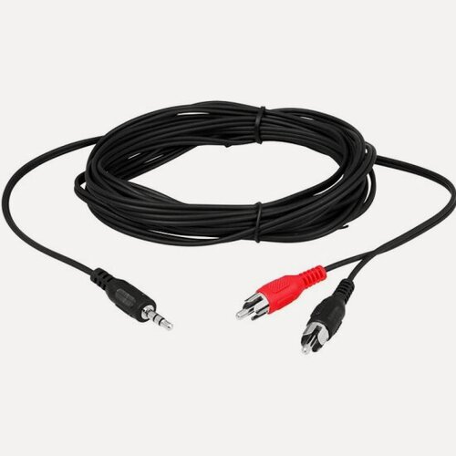 Изображение товара Кабель Rexant Стерео 3.5 мм - 2 RCA, длина 7 м