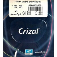 Линза Essilor 1.50 Orma Thin Crizal Sapphire UV