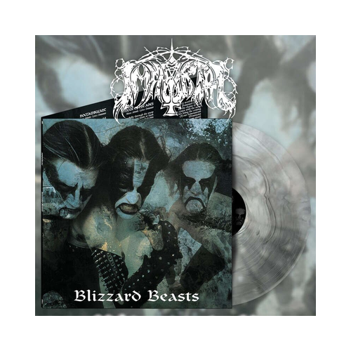Immortal - Blizzard Beasts, 1LP Gatefold, SILVER GALAXY LP
