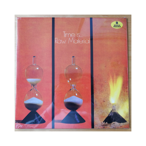 Raw Material - Time Is, 1LP Gatefold, BLACK LP