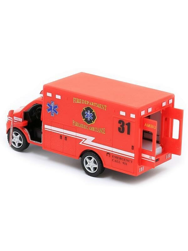 Машинка модель инерционная в коробке Kinsmart KS5259W — фото 1