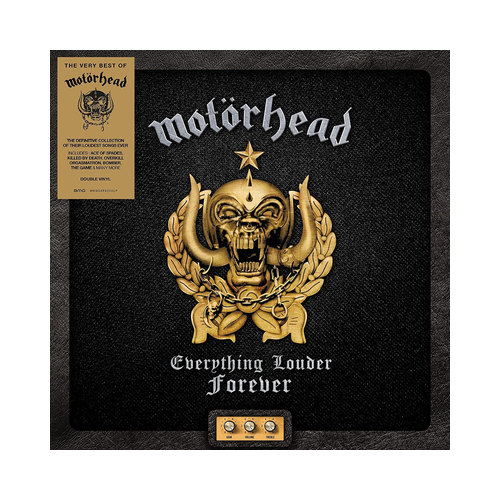 motorhead better motorhead than dead live at hammersmith 4lp gatefold black lp Motorhead - Everything Louder Forever, 2LP Gatefold, BLACK LP