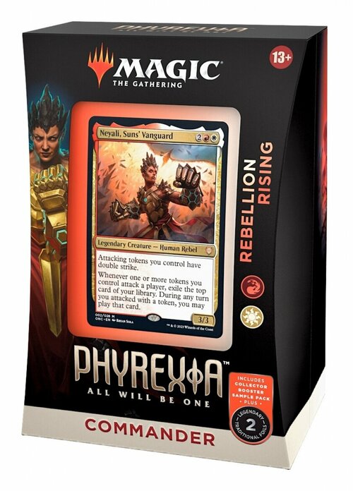 MTG: Издание Phyrexia: All Will Be One. Commander Deck. Rebellion Rising на английском языке