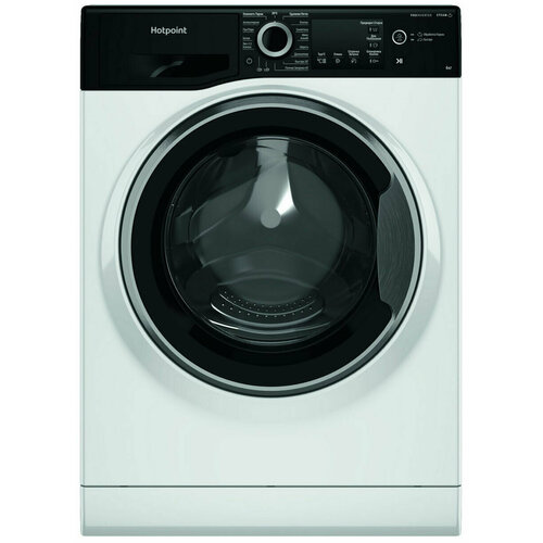 Стиральная машина Hotpoint-Ariston NSB 6039 ZS VE RU белыйчерный люк 2294600₽
