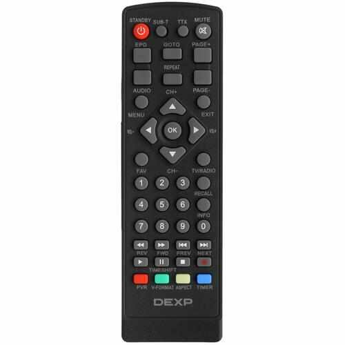 Приставка для цифрового ТВ DEXP HD 8000P черный — фото 5