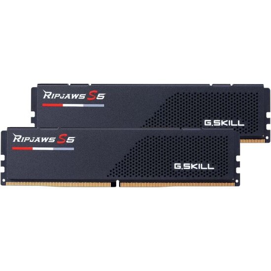 Оперативная память G.skill DDR5 Ripjaws S5 48GB (2x24GB) 6400MHz CL36 (36-48-48-102) 1.4V (F5-6400J3648G24GX2-RS5K) Black