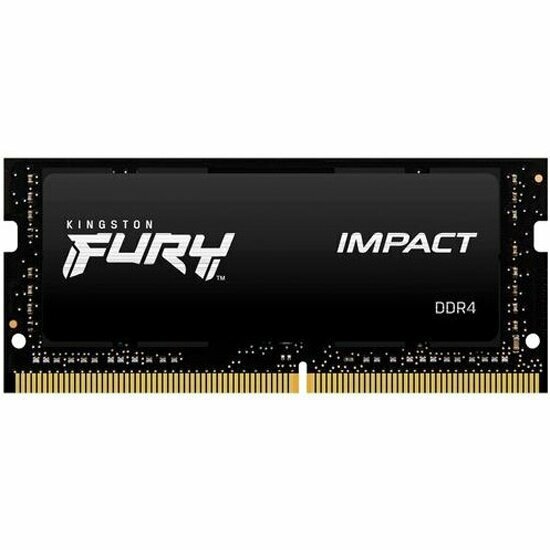Оперативная память Kingston SO-DIMM DDR4 8Gb 3200MHz pc-25600 FURY Impact Black (KF432S20IB/8)