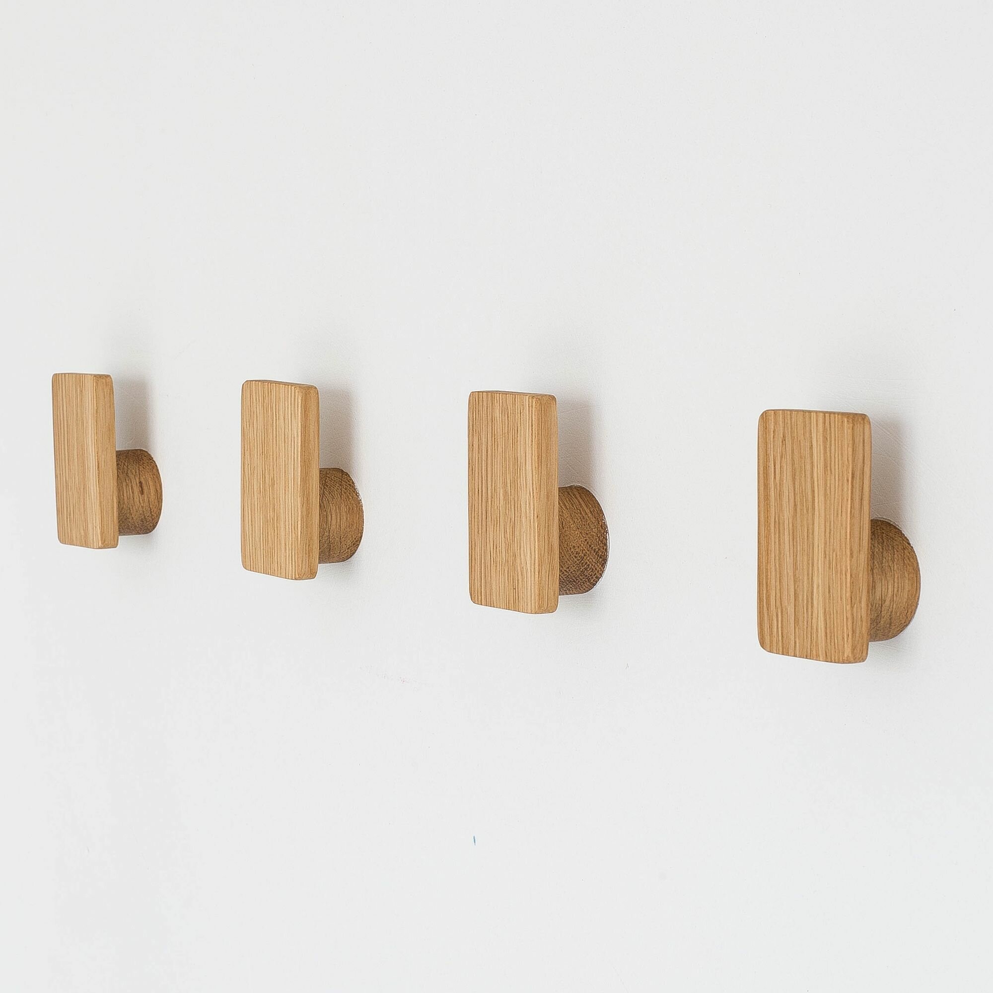 Крючки настенные деревянные, 4 шт. Крючки-вешалки IKEA, икея. - фотография № 5