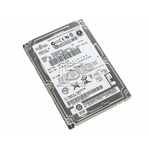 Жесткий диск Hitachi 0A50501 40Gb 5400 IDE 2,5 HDD жесткий диск hitachi hts541640j9at00 40gb 5400 ide 2 5 hdd