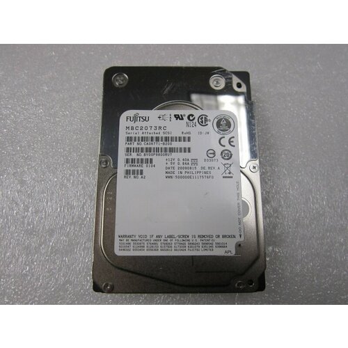 Жесткий диск Fujitsu CA06771-B200 73Gb SAS 25 HDD 2465000₽