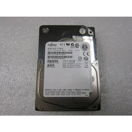 Жесткий диск Fujitsu CA06771-B200 73Gb SAS 2,5" HDD