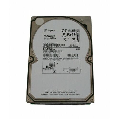 Жесткий диск Seagate 9P8001 18,4Gb 10000 U160SCSI 3.5 HDD жесткий диск seagate st336605lc 36 7gb 10000 u160scsi 3 5 hdd
