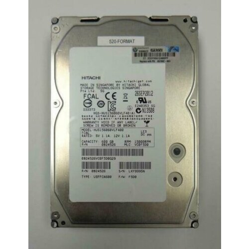 Жесткий диск HP 970-200099 600Gb Fibre Channel 35 HDD 19601000₽