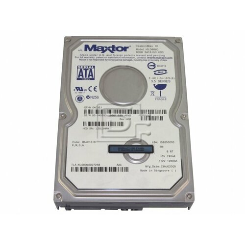 Жесткий диск Maxtor 6L080M0 80Gb SATA 35 HDD 228500₽