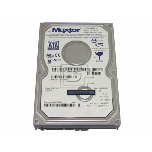 Жесткий диск Maxtor 6L080M0 80Gb SATA 3,5