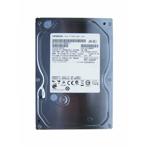 Жесткий диск Hitachi H3D250872S 250Gb SATAII 35 HDD 3230₽