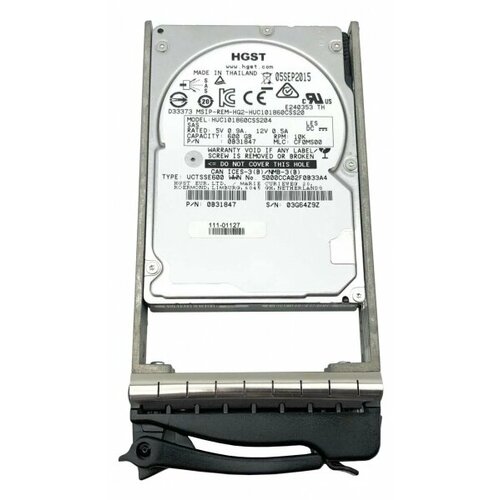 Жесткий диск Network Appliance E-X4051B-R6 600Gb 10000 SAS 25 HDD 8534000₽