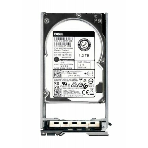 Жесткий диск Dell 0KV02 12Tb 10520 SAS 25 HDD 3557000₽