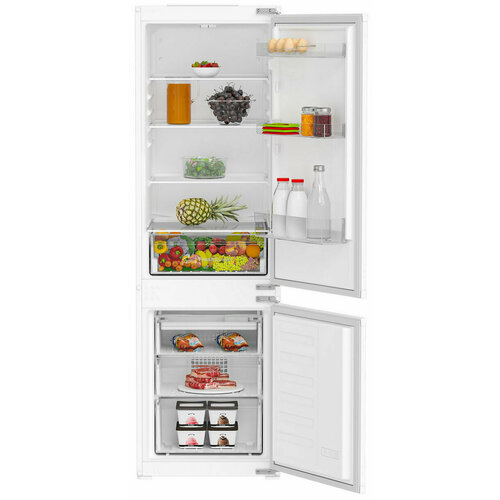 Встраиваемый холодильник Indesit IBH 18 (белый) встраиваемый холодильник indesit ibh 20 белый