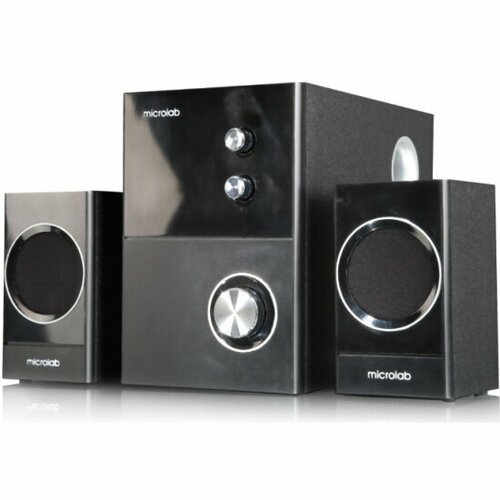 Колонки 21 Microlab M-223 17W черные M-223 388000₽