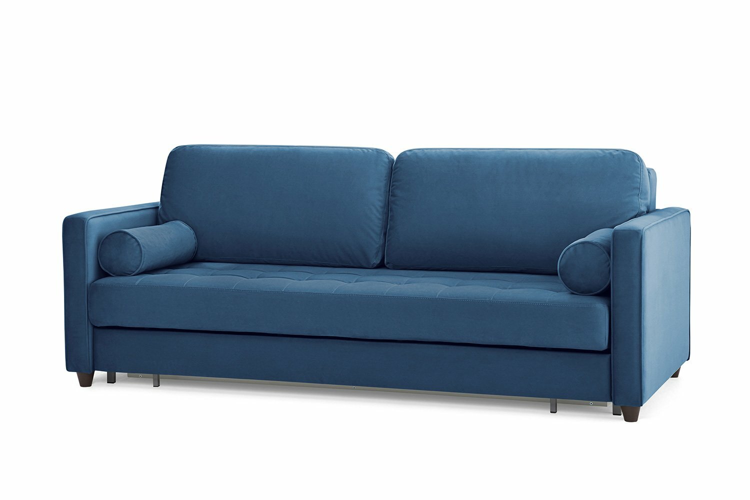 Диван-кровать DREAMART Шеффилд,160х200 см, цвет синий