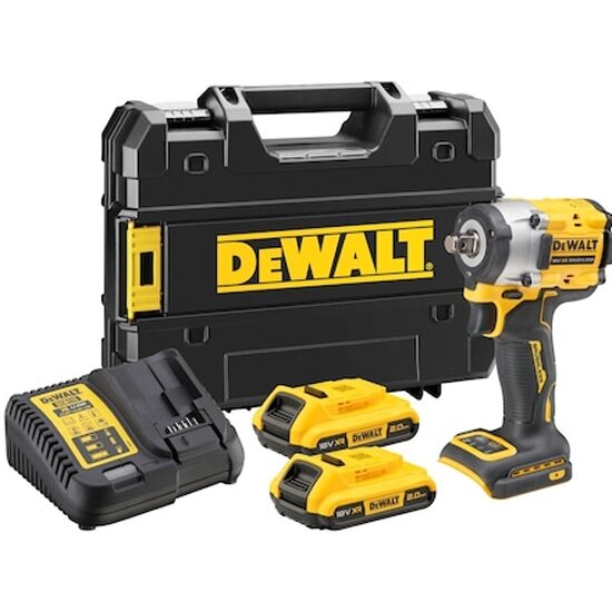 Аккумуляторный гайковерт DeWalt DCF921D2T ударный - фото №1