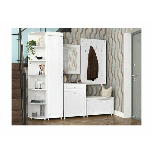 Прихожая Афина-10 белое дерево Белый 51294₽