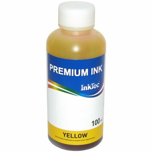 Чернила для принтера Brother InkTec B1100-100MY водорастворимые Yellow (100мл)