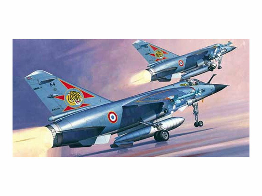 Hasegawa H-B4 Истребитель Mirage F.1C (1:72) Модель для сборки