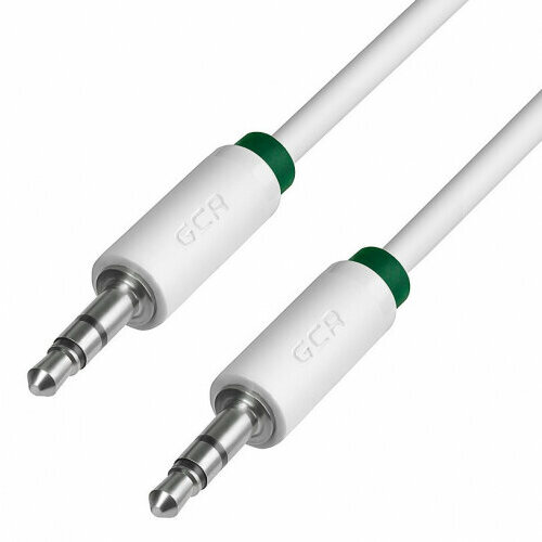 Кабель аудио Greenconnect jack 3,5mm/jack 3,5mm 0.25m белый GCR-AVC1662-0.25m (GCR-AVC1662-0.25m) кабель gcr aux jack 3 5mm gcr avc16 0 5 м белый