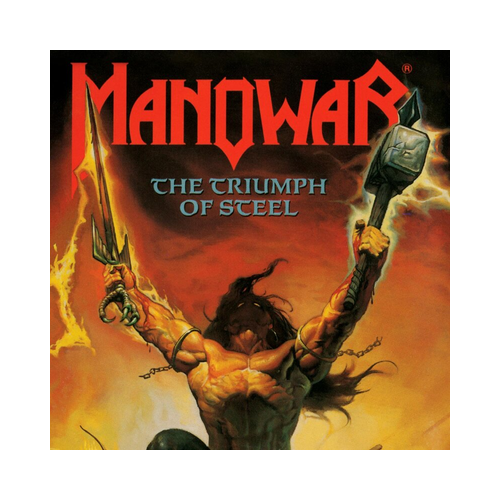 Manowar - The Triumph of Steel, 2LP Gatefold, GOLD LP miller madeline the song of achilles