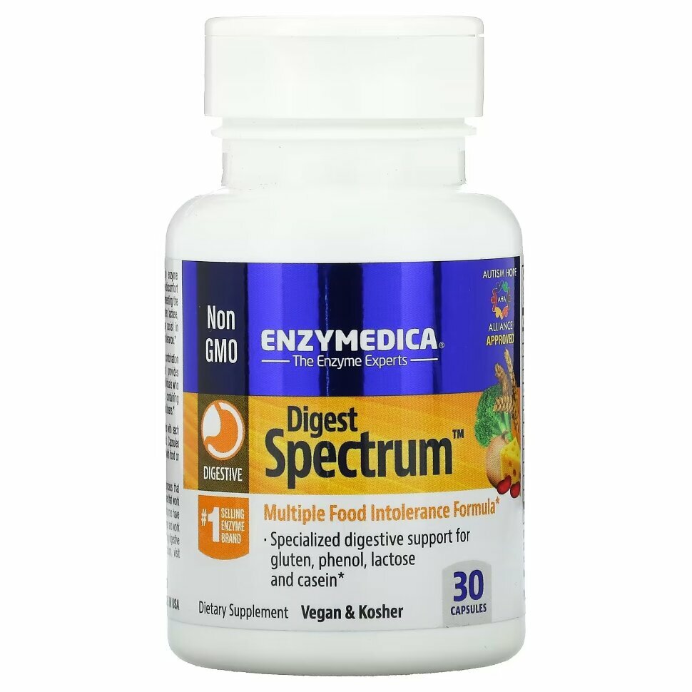Enzymedica Digest Spectrum 30 капсул