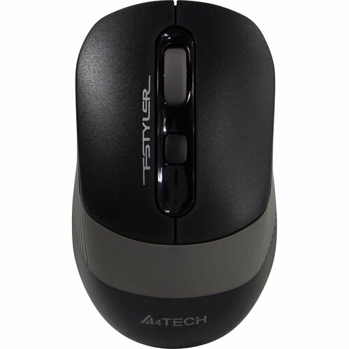 A-4Tech Мышь Мышь Fstyler FG10S черный серый оптическая 2000dpi беспроводная USB 1204030