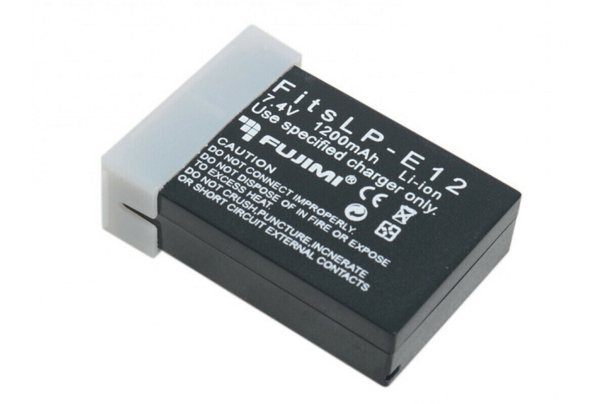 Аккумулятор Fujimi LP-E12 для EOS M, EOS 100 (010)