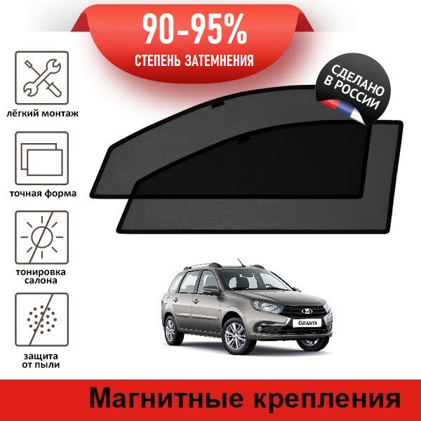 Автошторки на гранту универсал — купить по низкой цене на Яндекс Маркете