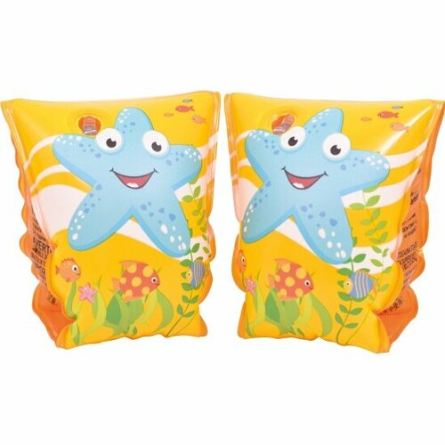 Нарукавники надувные Play Market 90231 звездочки для плавания ПВХ, для детей 23*15см 90231