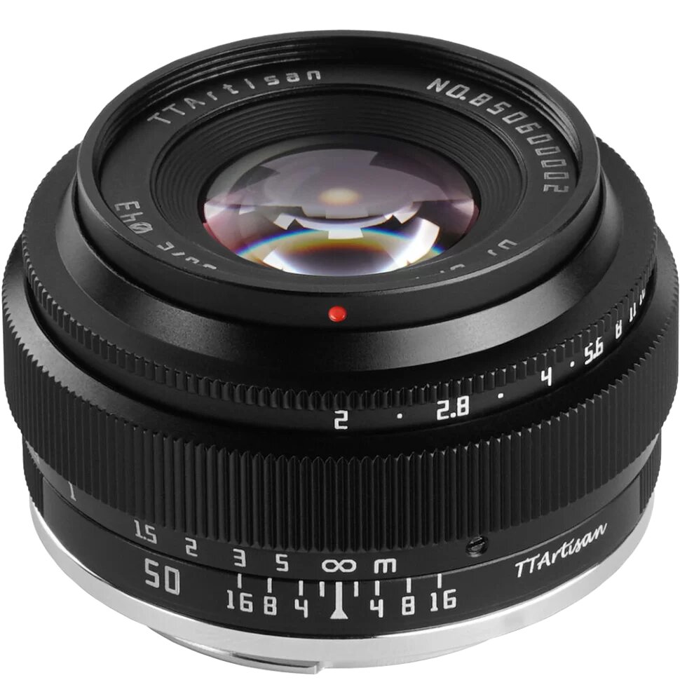 Объектив TTartisan 50mm F2 Full Frame X-mount