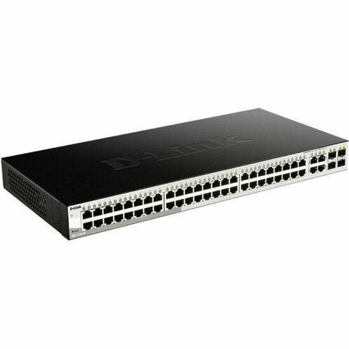D-Link DGS-1210-52FL1A Управляемый L2 коммутатор с 48 портами 6300800₽