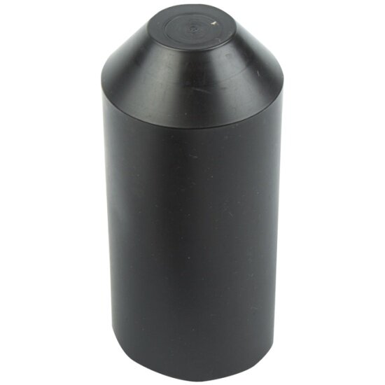 Термоусадочный колпак (капа) Rexant 120,0/57,0 мм черный